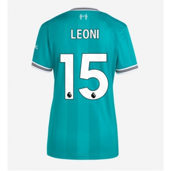 Liverpool Giovanni Leoni #15 Maglia Gara Terza Repliche 2025-26 Donna Maniche Corte